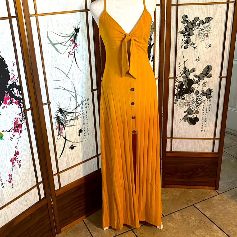 Button Down Beauty Maxi Dress